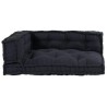 Coussin de canapé sur palette 3 pcs Anthracite 120 x 80 x 38 cm 535758535758