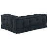 Coussin de canapé sur palette 3 pcs Anthracite 120 x 80 x 38 cm 535758535758