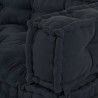 Coussin de canapé sur palette 3 pcs Anthracite 120 x 80 x 38 cm 535758535758