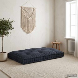 Coussin de canapé sur palette Anthracite 120 x 80 x 12 cm Tissu 535759535759