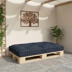 Coussin de canapé sur palette Anthracite 120 x 80 x 12 cm Tissu 535759535759