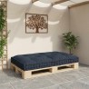 Coussin de canapé sur palette Anthracite 120 x 80 x 12 cm Tissu 535759535759