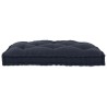 Coussin de canapé sur palette Anthracite 120 x 80 x 12 cm Tissu 535759535759