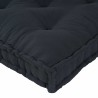 Coussin de canapé sur palette Anthracite 120 x 80 x 12 cm Tissu 535759535759