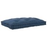 Coussin de canapé sur palette Indigo 120 x 80 x 12 cm Tissu 535763535763