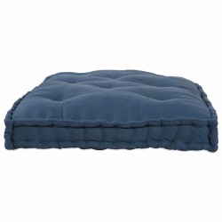 Coussin de canapé sur palette Indigo 120 x 80 x 12 cm Tissu 535763535763