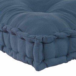 Coussin de canapé sur palette Indigo 120 x 80 x 12 cm Tissu 535763535763