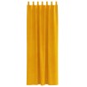 Rideaux occultants 2 pcs Jaune moutarde 140 x 225 cm Velours 535765535765