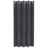 Rideaux occultants 2 pcs Gris clair 140 x 175 cm Velours 535770535770