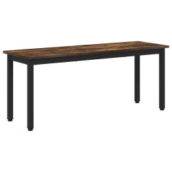 banc Chêne Fumé 110 x 35 x 45 cm Bois d'ingénierie 535772535772