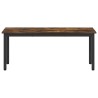 banc Chêne Fumé 110 x 35 x 45 cm Bois d'ingénierie 535772535772