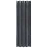 Rideaux occultants 2 pcs Gris clair 140 x 245 cm Velours 535773535773