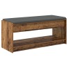Banc d'entrée avec coussin Bois ancien 103 x 38 x 45 cm 535778535778