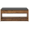 Banc d'entrée avec coussin Bois ancien 103 x 38 x 45 cm 535778535778