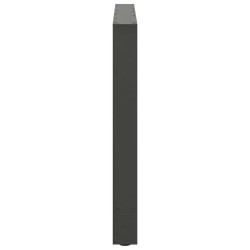 Pieds de table à manger Anthracite 2 pièces 90 x (72-73) cm Acier 535782535782