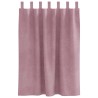 Rideaux occultants 2 pcs Rose foncé 140 x 140 cm Velours 535783535783