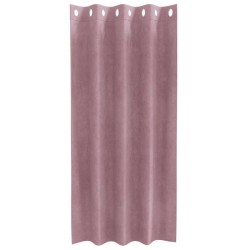 Rideaux occultants 2 pcs Rose foncé 140 x 175 cm Velours 535804535804