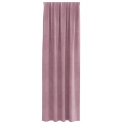 Rideaux occultants 2 pcs Rose foncé 140 x 245 cm Velours 535809535809