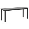 banc Gris Sonoma 110 x 35 x 45 cm Bois d'ingénierie 535812535812