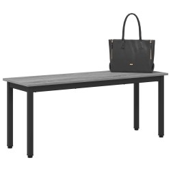 banc Gris Sonoma 110 x 35 x 45 cm Bois d'ingénierie 535812535812