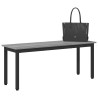banc Gris Sonoma 110 x 35 x 45 cm Bois d'ingénierie 535812535812
