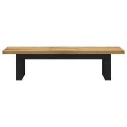 Banc à manger NOAIN pieds en forme de U 180x40x45 cm massif pin 535880535880