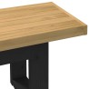 Banc à manger NOAIN pieds en forme de U 180x40x45 cm massif pin 535880535880