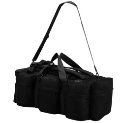 Sac de sport en style militaire 3-en-1 45 L Noir 535885535885