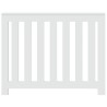 Cache-radiateur blanc 104x20x82 cm bois d'ingénierie 535887535887