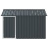 Cage pour oiseaux Anthracite 215 x 112 x 141 cm Acier galvanisé 535891535891