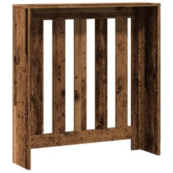 Cache-radiateur vieux bois 78x20x82 cm bois d'ingénierie 535893535893