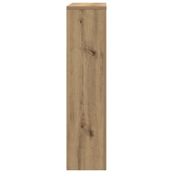 Cache-radiateur chêne artisanal 78x20x82 cm bois d'ingénierie 535895535895