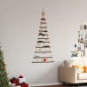 Sapin de Noël suspendu avec étoile supérieure 74 x 150 cm Branche naturelle 535917535917