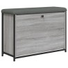 Banc à chaussures tiroir rabattable chêne sonoma 82x32x56 cm 535938535938