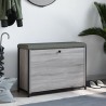 Banc à chaussures tiroir rabattable chêne sonoma 82x32x56 cm 535938535938