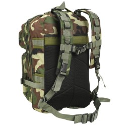 Sac à dos en style d'armée 50 L Camouflage 535948535948