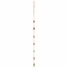 Sapins de Noël suspendus avec étoiles supérieures 2 pièces 42x90 cm Branche naturelle 535991535991