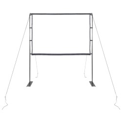 Écran de projection avec supports 100 pouces 4:3 535992535992