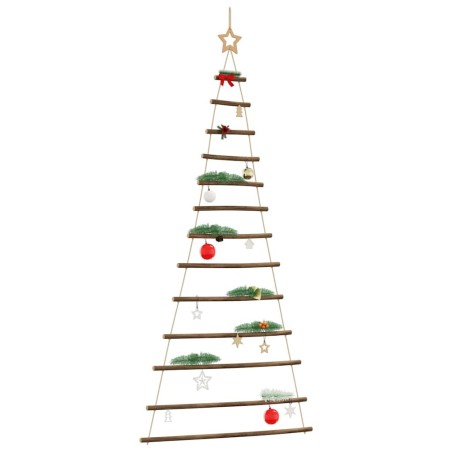 Sapin de Noël suspendu avec étoile supérieure 86 x 180 cm Branche naturelle 536000536000