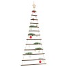 Sapin de Noël suspendu avec étoile supérieure 86 x 180 cm Branche naturelle 536000536000