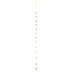 Sapin de Noël suspendu avec étoile supérieure 86 x 180 cm Branche naturelle 536000536000