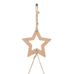 Sapin de Noël suspendu avec étoile supérieure 86 x 180 cm Branche naturelle 536000536000