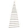 Sapin de Noël suspendu avec étoile supérieure 100 x 210 cm Branche naturelle 536001536001