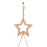 Sapin de Noël suspendu avec étoile supérieure 100 x 210 cm Branche naturelle 536001536001