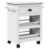 Chariot de cuisine BODO blanc 67,5x45x80 cm 536014536014