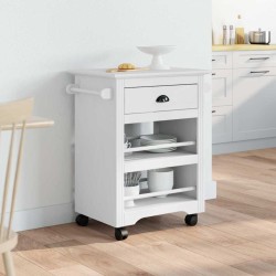 Chariot de cuisine BODO blanc 67,5x45x80 cm 536014536014