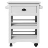 Chariot de cuisine BODO blanc 67,5x45x80 cm 536014536014