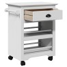 Chariot de cuisine BODO blanc 67,5x45x80 cm 536014536014