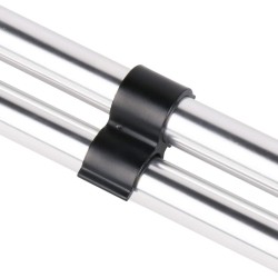 Poteaux de soutien de dessus Bimini 2 pcs Aluminium 536023536023