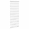 Store zèbre blanc 65x150 cm largeur du tissu 60,9 cm polyester 536032536032